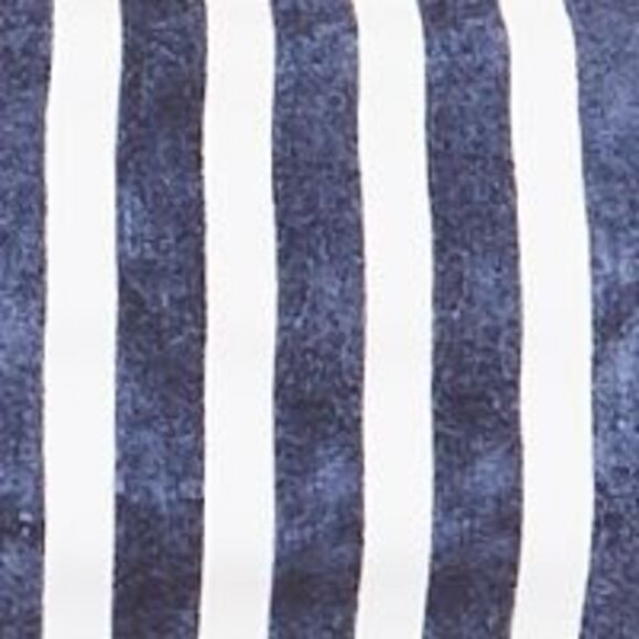 WE WORE WHAT Women's Navy Stretch Adjustable Convertible Rosy Swimsuit Top M - Picture 4 of 4